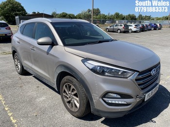 Location: South Wales - 2016 HYUNDAI TUCSON PREM B-DRIVE 2WD C ESTATE REG: YL16HBB, 1685cc DIESEL, 6 SPEED MANUAL DIESEL, Former Keepers: 2, Keys: Yes, MOT Expiry date: 18-08-2026