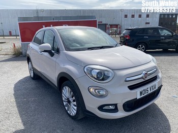 Location: South Wales - 2015 FIAT 500X LOUNGE MULTIAIR 5 Door Hatchback REG: WO15VXA, 1368cc Petrol, 6 Speed Manual Petrol, Former Keepers: 4, Keys: Yes, MOT Expiry date: 01/09/2026