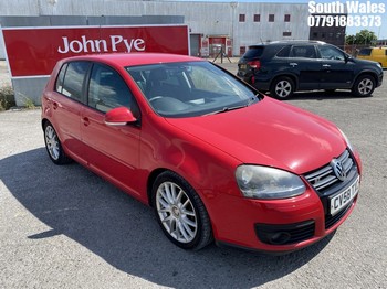 Location: South Wales - 2008 VOLKSWAGEN GOLF GT SPORT TDI 140 S-A 5 DOOR HATCHBACK REG: CV58TXC, 1968cc DIESEL, 6 SPEED SEMI AUTO DIESEL, Former Keepers: 1, Keys: Yes, MOT Expiry date: 12/09/2026