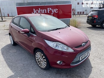 Location: South Wales - 2009 FORD FIESTA TITANIUM 90 TDCI 5 Door Hatchback REG: WF09YBX, Keys: No, MOT Expiry date: 05/05/2026, 1560 Diesel, 5 Speed Manual Diesel, Former Keepers: 7