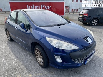 Location: South Wales - 2008 PEUGEOT 308 SE 120 5 Door Hatchback REG: PJ58APY, Keys: No, MOT Expiry date: 13/09/2025, 1598 Petrol, 5 Speed Manual Petrol, Former Keepers: 4