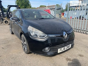 Location: Mitcham - 2016 RENAULT CLIO ICONIC 25 NAV TCE 5 Door Hatchback REG: FL16ZWR, Keys: No, MOT Expiry date: 14/11/2026, 898 Petrol, 5 Speed Manual Petrol, Former Keepers: 2