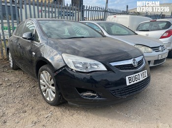 Location: Mitcham - 2010 VAUXHALL ASTRA SE AUTO 5 Door Hatchback REG: BU60YBZ, Keys: No, MOT Expiry date: 14/12/2026, 1598 Petrol, 6 Speed Auto Petrol, Former Keepers: 3