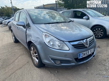 Location: Mitcham - 2010 VAUXHALL CORSA DESIGN AUTO 5 Door Hatchback REG: DN59YLF, Keys: No, MOT Expiry date: 02/01/2027, 1364 Petrol, 5 Speed Auto Petrol, Former Keepers: 4