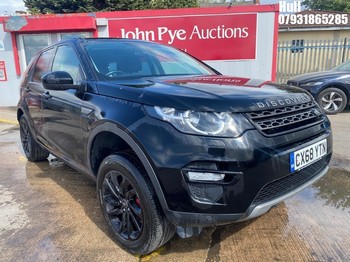 Location: Hull - 2018 LAND ROVER DISCOVERY SPORT SE TECH T Estate REG: CX68YTN, Keys: No, MOT Expiry date: 17/02/2026, 1999 Diesel, 6 Speed Manual Diesel, Former Keepers: 4