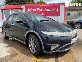 Location: Hull - 2006 HONDA CIVIC EX I-VTEC 5 Door Hatchback REG: HJ56ZTD, Keys: No, MOT Expiry date: 26/03/2026, 1799 Petrol, 6 Speed Manual Petrol, Former Keepers: 6