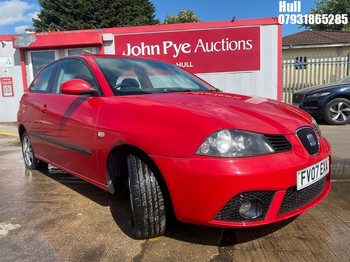 Location: Hull - 2007 SEAT IBIZA REFERENCE SPORT 12V 3 Door Hatchback REG: FV07EXA, Keys: No, MOT Expiry date: 26/02/2026, 1198 Petrol, 5 Speed Manual Petrol, Former Keepers: 4