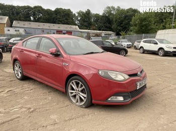 Location: Leeds - 2015 MG 6 TSE GT DTI 5 Door Hatchback REG: BK15USF, Keys: No, MOT Expiry date: 13-07-2026, 1849 Diesel, 6 Speed Manual Diesel, Former Keepers: 2