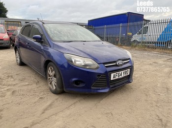 Location: Leeds - 2014 FORD FOCUS EDGE TDCI 95 5 Door Hatchback REG: AF64YRO, Keys: No, MOT Expiry date: 14-10-2024, 1560 Diesel, 6 Speed Manual Diesel, Former Keepers: 9