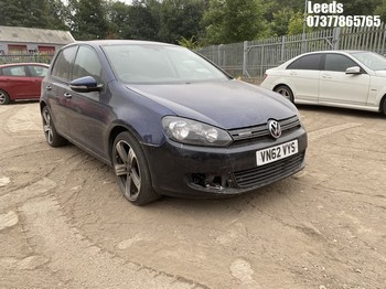 Location: Leeds - 2012 VOLKSWAGEN GOLF MATCH TDI BLUETECH 5 Door Hatchback REG: VN62VYS, Keys: No, MOT Expiry date: 30-03-2026, 1598 Diesel, 5 Speed Manual Diesel, Former Keepers: 5