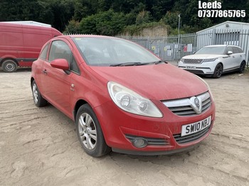 Location: Leeds - 2010 VAUXHALL CORSA ENERGY 3 Door Hatchback REG: SW10NBJ, Keys: No, MOT Expiry date: 31-05-2027, 1229 Petrol, 5 Speed Manual Petrol, Former Keepers: 8