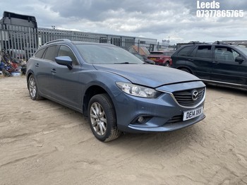 Location: Leeds - 2014 MAZDA 6 SE-L NAV D Estate REG: DE14XKK, Keys: No, MOT Expiry date: 09-01-2026, 2191 Diesel, 6 Speed Manual Diesel, Former Keepers: 3