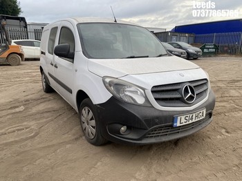 Location: Leeds - 2014 MERCEDES-BENZ CITAN 109 CDI DUALINER Panel Van REG: LS14HGA, Keys: No, MOT Expiry date: 08-07-2026, 1461 Diesel, 5 Speed Manual Diesel, Former Keepers: 4
