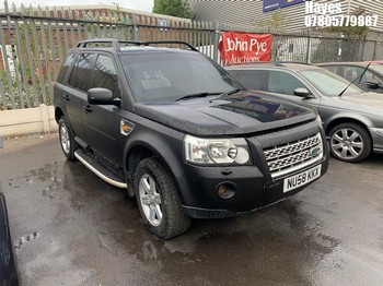 Location: Hayes - 2008 LAND ROVER FREELANDER GS TD4 A Estate REG: NU58KKX, Keys: No, MOT Expiry date: 24/03/2026, 2179 Diesel, 6 Speed Auto Diesel, Former Keepers: 7