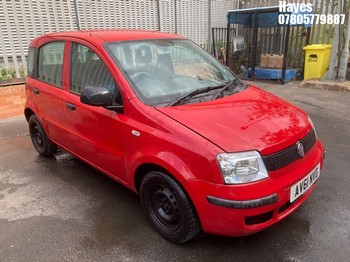 Location: Hayes - 2011 FIAT PANDA ACTIVE 5 Door Hatchback REG: AV61NVD, Keys: No, MOT Expiry date: 21/08/2026, 1242 Petrol, 5 Speed Manual Petrol, Former Keepers: 8