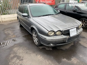 Location: Hayes - 2004 JAGUAR X-TYPE SE D Estate REG: BT04PYZ, Keys: No, MOT Expiry date: 01/07/2026, 1988 Diesel, 5 Speed Manual Diesel, Former Keepers: 5
