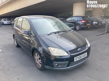 Location: Hayes - 2006 FORD FOCUS C-MAX GHIA AUTO MPV REG: EY06KXX, Keys: No, MOT Expiry date: 02/05/2026, 1999 Petrol, 4 Speed Auto Petrol, Former Keepers: 8