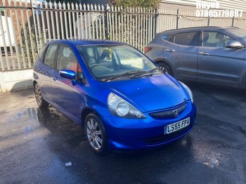 Location: Hayes - 2005 HONDA JAZZ SE CVT 5 Door Hatchback REG: LS55FPA, Keys: No, MOT Expiry date: 17/02/2028, 1339 Petrol, Variable Speed Auto Petrol, Former Keepers: 8