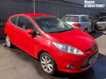 Location: Hayes - 2009 FORD FIESTA ZETEC 3 Door Hatchback REG: YE59WCY, Keys: No, MOT Expiry date: 18/04/2026, 1242 Petrol, 5 Speed Manual Petrol, Former Keepers: 7