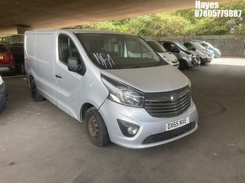 Location: Hayes - 2015 VAUXHALL VIVARO 2700 SPORTIVE CDTI Panel Van REG: DX65NXE, Keys: No, MOT Expiry date: 22/08/2026, 1598 Diesel, 6 Speed Manual Diesel, Former Keepers: 2