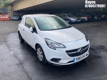 Location: Hayes - 2016 VAUXHALL CORSA CDTI ECOFLEX S/S Car Derived Van REG: YO16GVZ, Keys: No, MOT Expiry date: 22/03/2025, 1248 Diesel, 5 Speed Manual Diesel, Former Keepers: 3