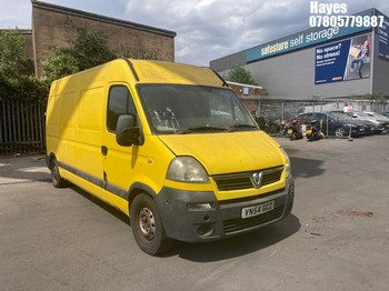 Location: Hayes - 2004 VAUXHALL MOVANO DTI 3500 LWB Panel Van REG: VN54GCZ, Keys: No, MOT Expiry date: 17/11/2026, 2463 Diesel, Manual 5 Gears, Former Keepers: 5