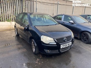 Location: Hayes - 2006 VOLKSWAGEN POLO SE 75 AUTO 5 Door Hatchback REG: CP06NUA, Keys: No, MOT Expiry date: 17/01/2026, 1400 Petrol, 4 Speed Auto Petrol, Former Keepers: 2