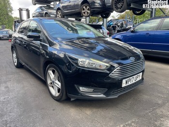 Location: Stapleford - 2017 FORD FOCUS ZETEC EDITION 5 Door Hatchback REG: WP17UPY, Keys: Yes, MOT Expiry date: 09/07/2027, 999 Petrol, 6 Speed Manual Petrol, Former Keepers: 4