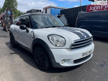 Location: Stapleford - 2013 MINI PACEMAN COOPER D Coupe REG: BX63MDO, Keys: Yes, MOT Expiry date: 13/10/2026, 1598 Diesel, 6 Speed Manual Diesel, Former Keepers: 6