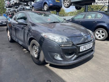 Location: Stapleford - 2013 RENAULT MEGANE D-QUE TT ENERGY DC Coupe REG: LP62EFZ, Keys: Yes, MOT Expiry date: 16/04/2027, 1461 Diesel, 6 Speed Manual Diesel, Former Keepers: 4