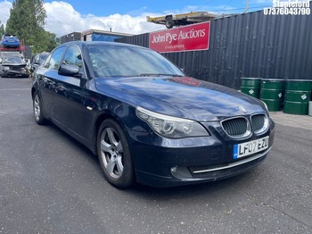 Location: Stapleford - 2007 BMW 520D SE A 4 Door Saloon REG: LF07EZU, Keys: Yes, MOT Expiry date: 30/07/2026, 1995 Diesel, 6 Speed Auto Diesel, Former Keepers: 4