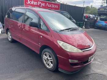 Location: Stapleford - 2006 TOYOTA PREVIA TSPIRIT D-4D MPV REG: GU56PXO, 1995cc DIESEL, 5 SPEED MANUAL DIESEL, Former Keepers: 2, Keys: Yes, MOT Expiry date: 31/01/2026