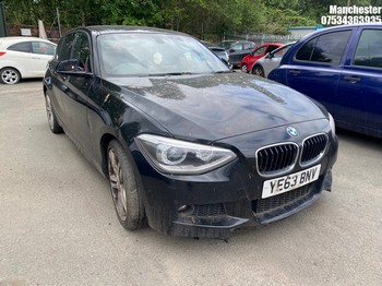 Location: Manchester - 2013 BMW 118I M SPORT 5 Door Hatchback REG: YE63BNV, 1598 Petrol, 6 Speed Manual Petrol, Former Keepers: 3, Keys: No, MOT Expiry date: 25/09/2025