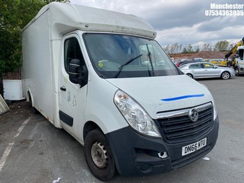 Location: Manchester - 2016 VAUXHALL MOVANO L3H1 F3500 CDTI Luton Van REG: DN66MTU, 2299 Diesel, 6 Speed Manual Diesel, Former Keepers: 5, Keys: No, MOT Expiry date: 26/02/2026