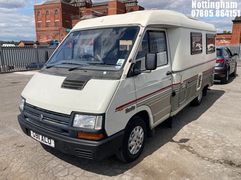 Location: Nottingham - 1990 RENAULT TRAFIC T1400 D Motor Caravan REG: G911ALO, 2499cc Diesel, 5 Speed Manual Petrol/Alcohol, Former Keepers: 5, Keys: Yes, MOT Expiry date: 08/05/2027