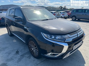 Location: BELVEDERE - 2021 MITSUBISHI OUTLANDER DYNAMIC PHEV CV ESTATE REG: BP20OMR, 2360cc HYBRID ELECTRIC, VARIABLE 1 SPEED AUTO PETROL/E, Former Keepers: 5, Keys: No, MOT Expiry date: 06/05/2027