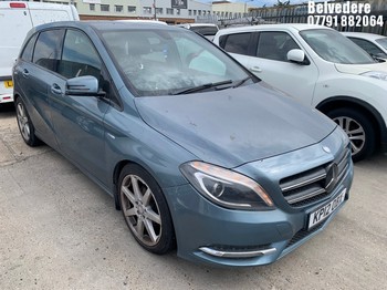 Location: BELVEDERE - 2012 MERCEDES-BENZ B180 BLUEEFFICIENCY SPRT MPV REG: KP12OBX, 1796cc Diesel, 7 Speed Auto Diesel, Former Keepers: 7, Keys: No, MOT: Expiry date12.12.2026