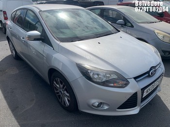 Location: BELVEDERE - 2013 FORD FOCUS TITANIUM TDCI 5 Door Hatchback REG: MK08CAB, 1560cc Diesel, 6 Speed Manual Diesel, Former Keepers: 1, Keys: No, MOT: Expiry date04.11.2026