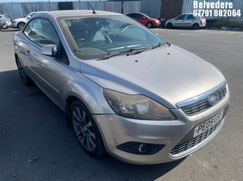 Location: BELVEDERE - 2009 FORD FOCUS CC-3 D Convertible REG: PE09USF, 1997cc Diesel, 6 Speed Manual Diesel, Former Keepers: 8, Keys: No, MOT: Expiry date07.04.2027