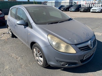 Location: BELVEDERE - 2008 VAUXHALL CORSA DESIGN 5 Door Hatchback REG: AU08OXK, 1364cc Petrol, 5 Speed Manual Petrol, Former Keepers: 4, Keys: No, MOT: Expiry date27.11.2026