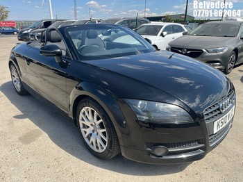 Location: Belvedere - 2010 AUDI TT TFSI CONVERTIBLE REG: KS10WJZ, 1798cc PETROL, 6 SPEED MANUAL PETROL, Former Keepers: 2, Keys: Yes, MOT Expiry date: 26.08.2026