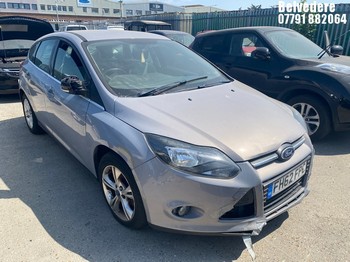Location: Belvedere - 2013 FORD FOCUS ZETEC 125 AUTO 5 Door Hatchback REG: FH62FPC, Keys: No, MOT Expiry date: 21/06/2025, 1596 Petrol, 6 Speed Auto Petrol, Former Keepers: 4