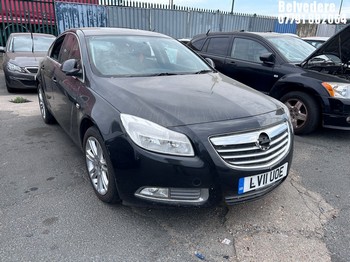 Location: Belvedere - 2011 VAUXHALL INSIGNIA EXCLUSIV 5 Door Hatchback REG: LV11UOE, Keys: No, MOT Expiry date: 30/11/2024, 1796 Petrol, 6 Speed Manual Petrol, Former Keepers: 3