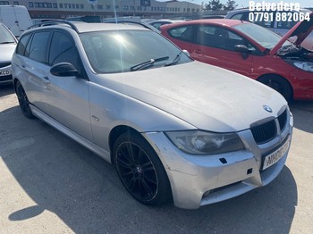 Location: Belvedere - 2008 BMW 320D M SPORT TOURING Estate REG: NH08ZNZ, Keys: No, MOT Expiry date: 22/02/2027, 1995 Diesel, 6 Speed Manual Diesel, Former Keepers: 5