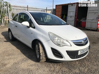 Location: Edinburgh - 2011 VAUXHALL CORSA S 3 Door Hatchback REG: SD61MYH, Keys: No, MOT Expiry date: 25/07/2025, 1229 Petrol, 5 Speed Manual Petrol, Former Keepers: 6