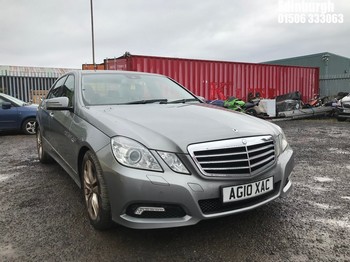 Location: Edinburgh - 2010 MERCEDES-BENZ E350 BLUE-CY AGARDE CDI A 4 Door Saloon REG: AG10XAC, Keys: No, MOT Expiry date: 24/07/2025, 2987 Diesel, 7 Speed Auto Diesel, Former Keepers: 4