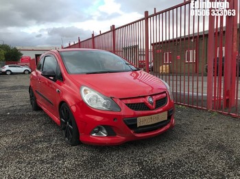 Location: Edinburgh - 2009 VAUXHALL CORSA VXRACING 3 Door Hatchback REG: HK09FKR, Keys: No, MOT Expiry date: 27/03/2026, 1598 Petrol, 6 Speed Manual Petrol, Former Keepers: 10