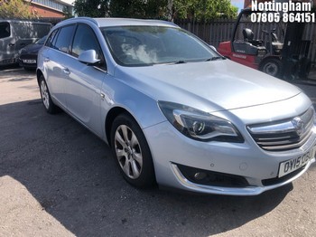 Location: Nottingham - 2015 VAUXHALL INSIGNIA SRI CDTI ECOFLEX Estate REG: OY15OBU, Keys: No, MOT Expiry date: 19/03/2026, 1956 Diesel, 6 Speed Manual Diesel, Former Keepers: 3