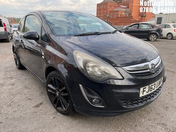 Location: Nottingham - 2013 VAUXHALL CORSA LIMITED EDITION 3 Door Hatchback REG: FJ63UWR, Keys: No, MOT Expiry date: 26/02/2027, 1229 Petrol, 5 Speed Manual Petrol, Former Keepers: 7