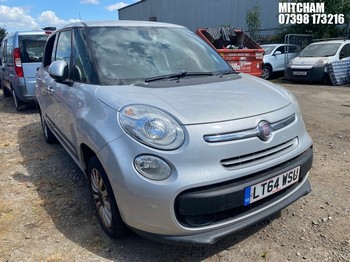 Location: Mitcham - 2014 FIAT 500L MPW POP STAR MULTIJE MPV REG: LT64WSU, Keys: No, MOT Expiry date: 10/04/2026, 1248 Diesel, 5 Speed Semi Auto Diesel, Former Keepers: 4